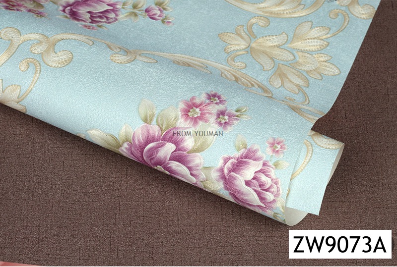 YOUMAN 3d Vinyl Behang Reliëf PVC Desktop Wallpaper Hd 3d Zelfklevende Behang Kamer Decals Roll DIY Decor Thuis Damast: ZW9073