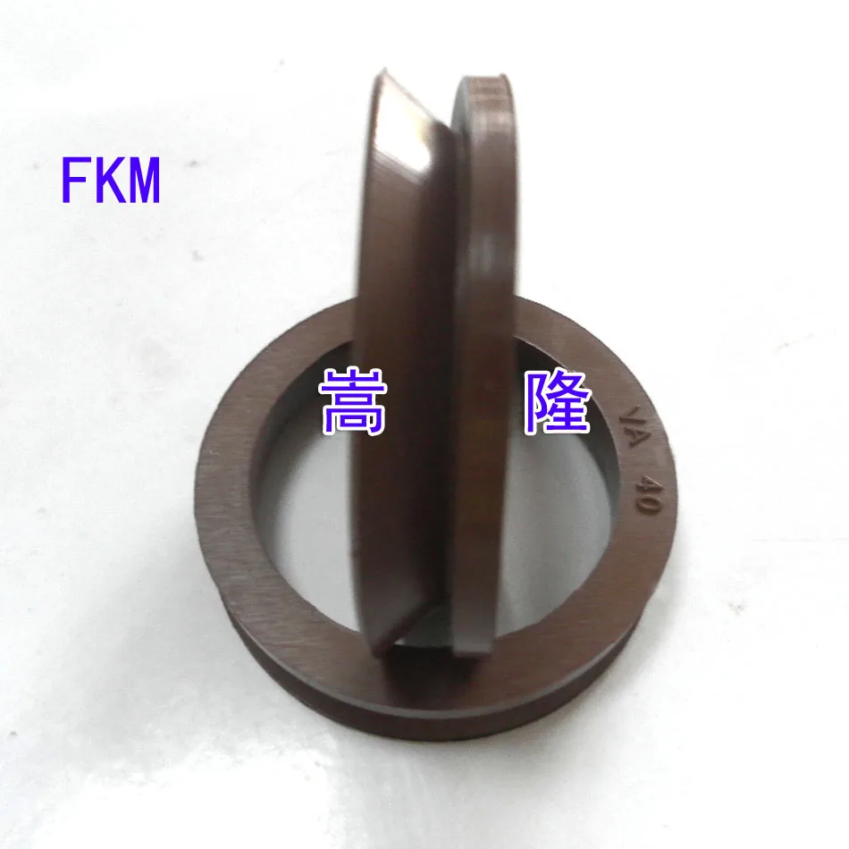VA V-RING Sello giratorio Anillo de goma de agua FKM VA14 VA16 VA18 VA20 VA22VA25 A28 VA30VA32 VA35 VA38 VA40 VA45 VA50