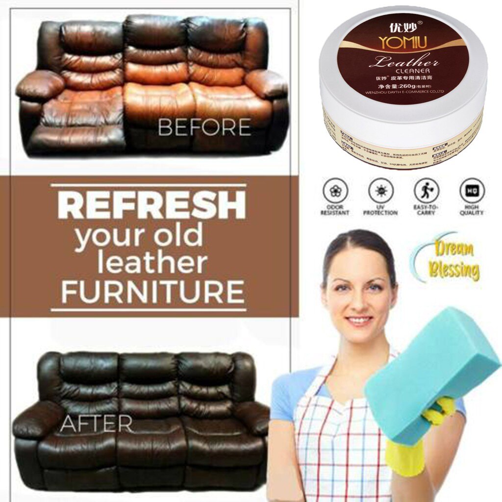 Cleaning Paste Leather Furniture Multifunctional Cleaner Household Practical Cleaning Refurbishment Equipment #YL5