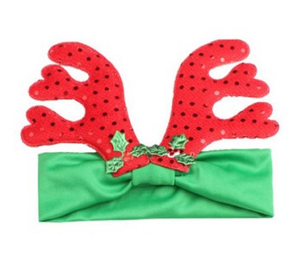 Adult Kids Christmas Xmas Novelty Headband Hat Costume Hair Clip Reindeer Santa Claus Headbands: 9