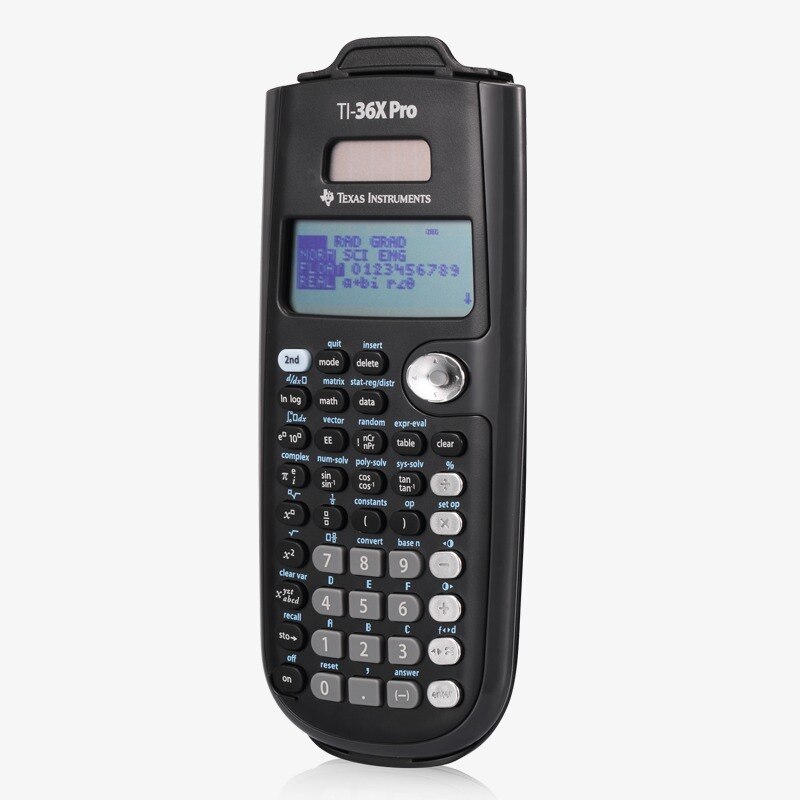 Originele Texas Instruments Ti-36x Pro Multifunctionele Student Wetenschappelijke Rekenmachine Clear Rekenmachine