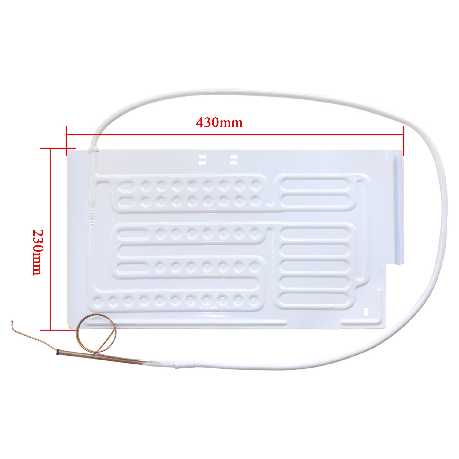 evaporator flat plate evaporator freezer cool plate with capillary aluminum Refrigerator: B