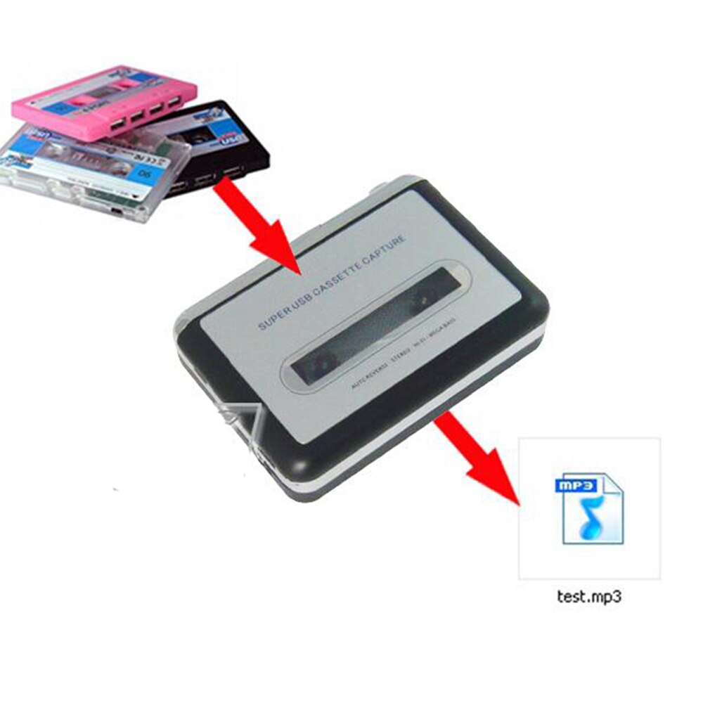 Übersprechen zu MP3 Hallo-fi Band Spieler USB Band zu MP3 Konverter EC007 Kassette Recorder Spieler Kassetten Rekorder