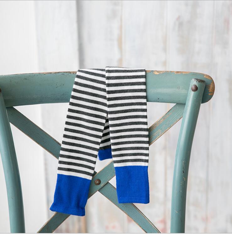 Ragazze collant colore lotta gessato cotone ghette dei bambini: 2 / 115cm