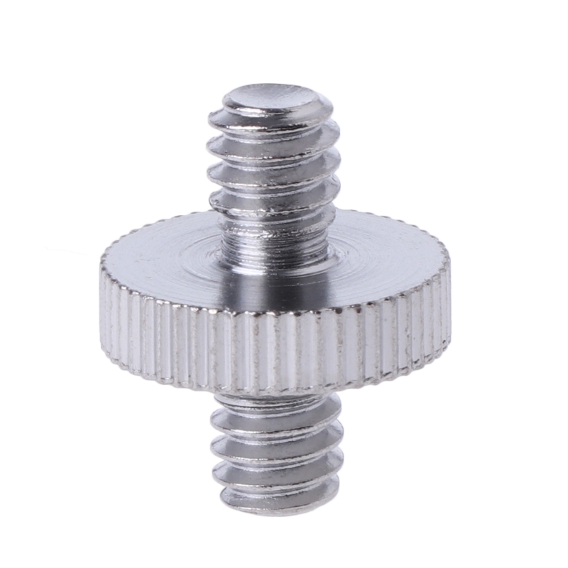 Double-headed 1/ 4\" Male Screw Thread Convert Adapter For Camera Tripod Ballhead