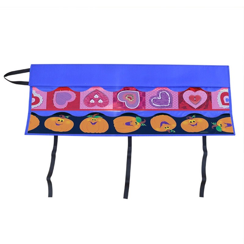 Bulletin Border Storage Children Foldable Pocket Chart Organize Bulletin Board Borders Wall Borders Classroom Organizer