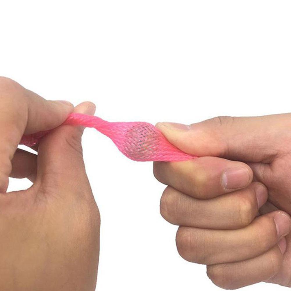 Decompression Toy Woven Glass Glass Decompression Network Marble Tube Squeeze Autism Toy Relieve ADHD Stress Anxiety S0S2