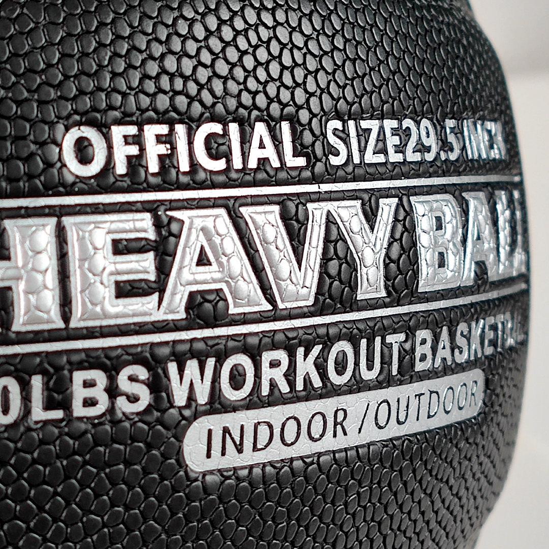 Baloncesto agraciado de 3 libras, tamaño 7, pelota pesada de entrenamiento especial para interiores y exteriores para mejorar la manejo de la pelota, habilidad de paso de goteo