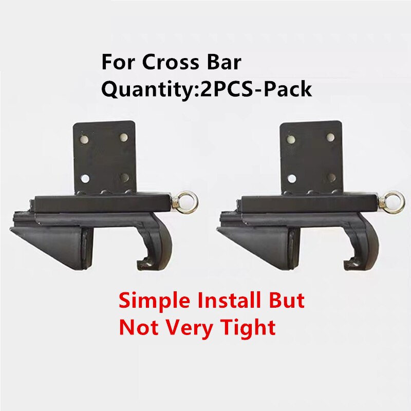 JayCreer Car Awning Mount Brackets For Roof Cross Bar Only: 2PCS-Pack U