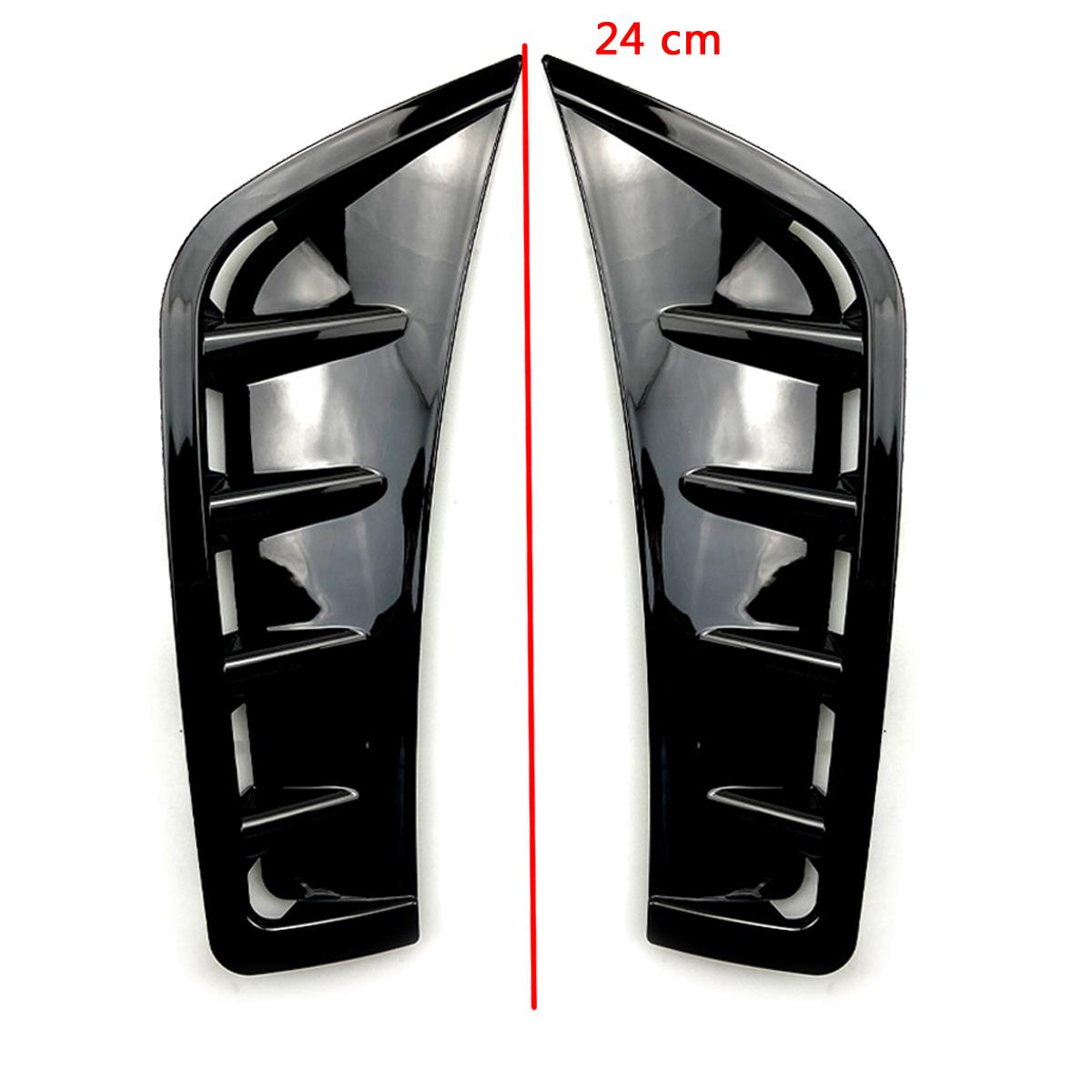 Auto Voorbumper Splitter Spoiler Side Decoratieve Covers Trim Strips Voor Mercedes Benz Glc Klasse GLC260 GLC300 Voor Amg