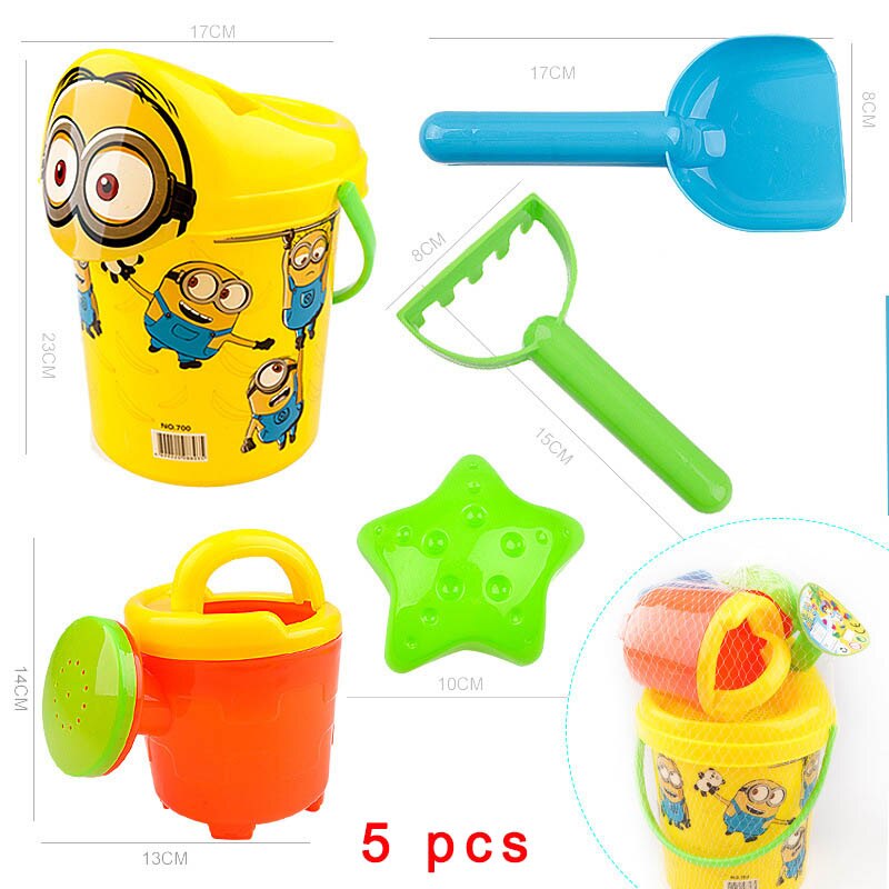 Beach toys for children sand set sand bucket game sea sand rake shovel summer mold baby bath toy outdoor toy: Black