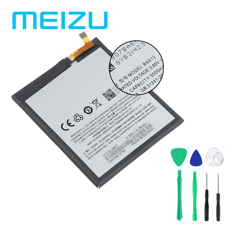 Meizu 100% Original BA612 3000mAh Neue Batterie Für Meizu 5S M6 12M M5M612Q M5S praktisch Batterie ersetzen + Verfolgung Nummer