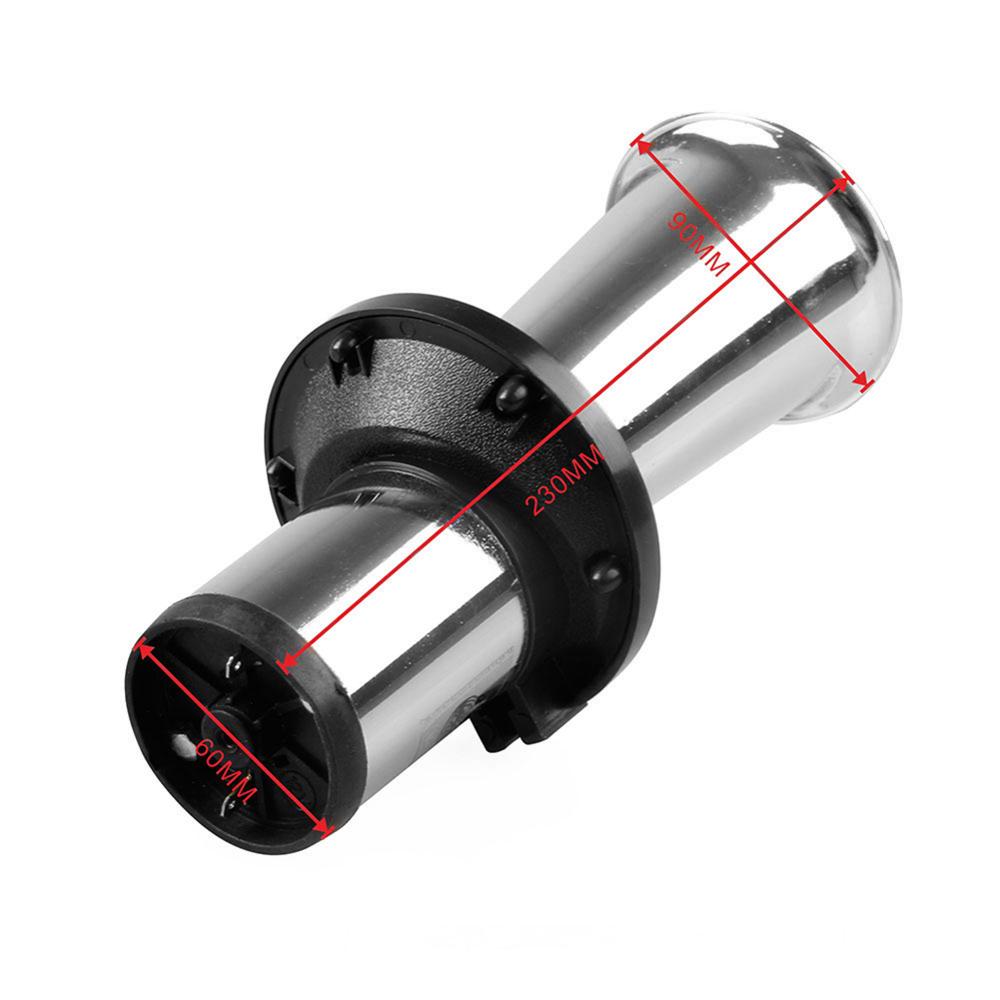 12v 110db biler lufthorn antik veteranbil lastbil horn enkelt rør retro tog horn sirene fløjte hooter til auto megafon