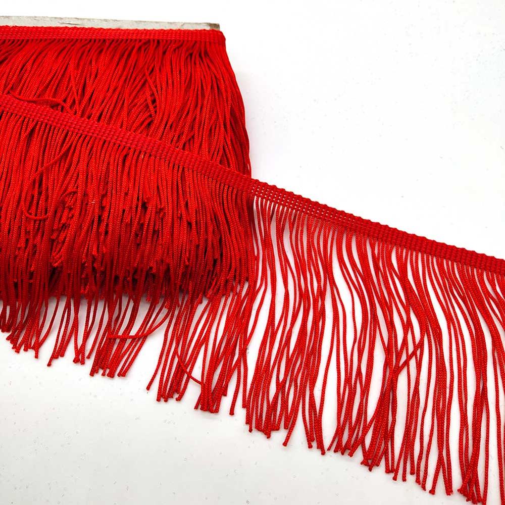 Beatiful-Cinta de encaje con ajuste de la franja de encaje, 10cm de ancho, ribete de franja de borlas para vestido latino, accesorios de vestuario DIY