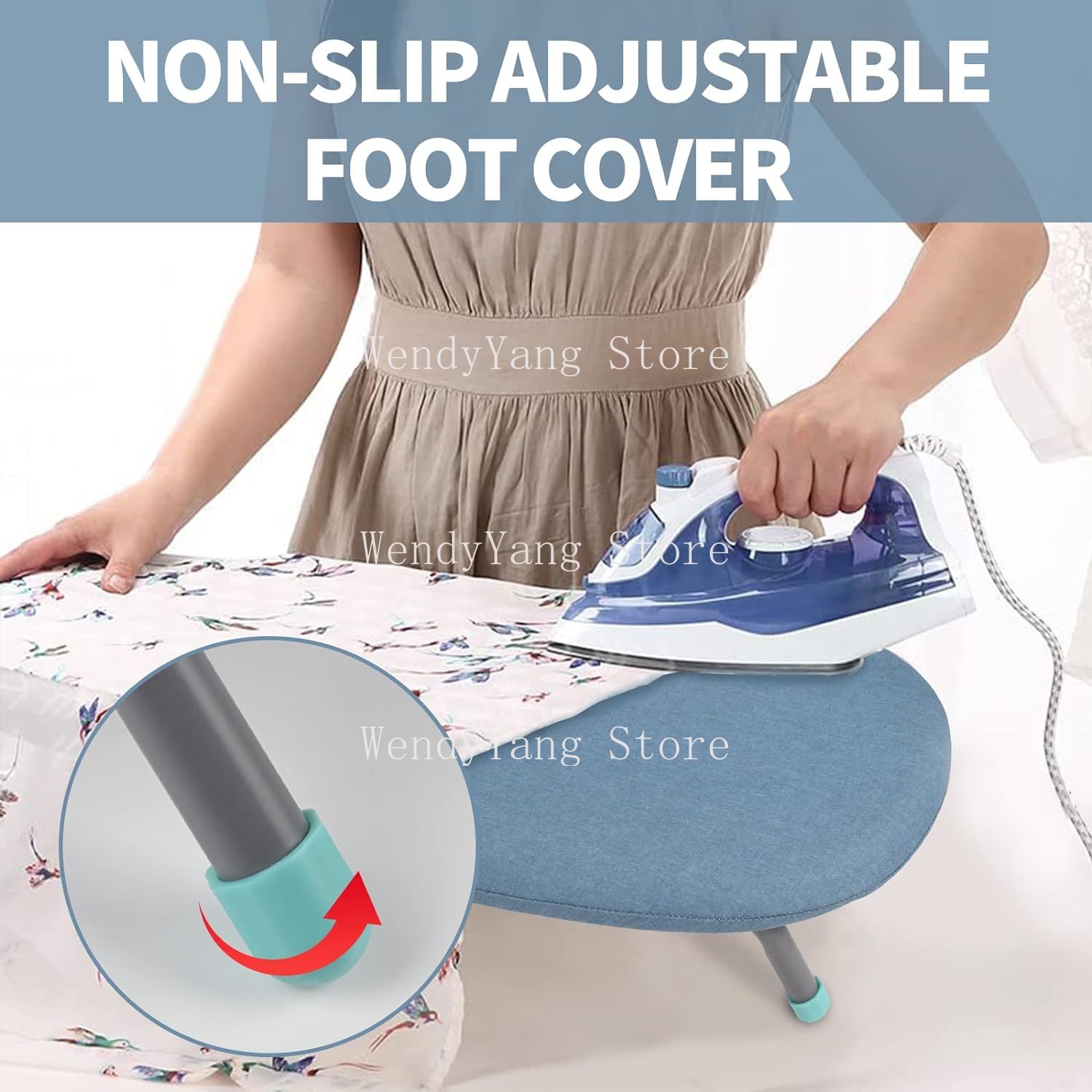 Mini Ironing Board Foldable Desktop Ironing Board Multifunctional Ironing Board Stand for Home and Travel Use