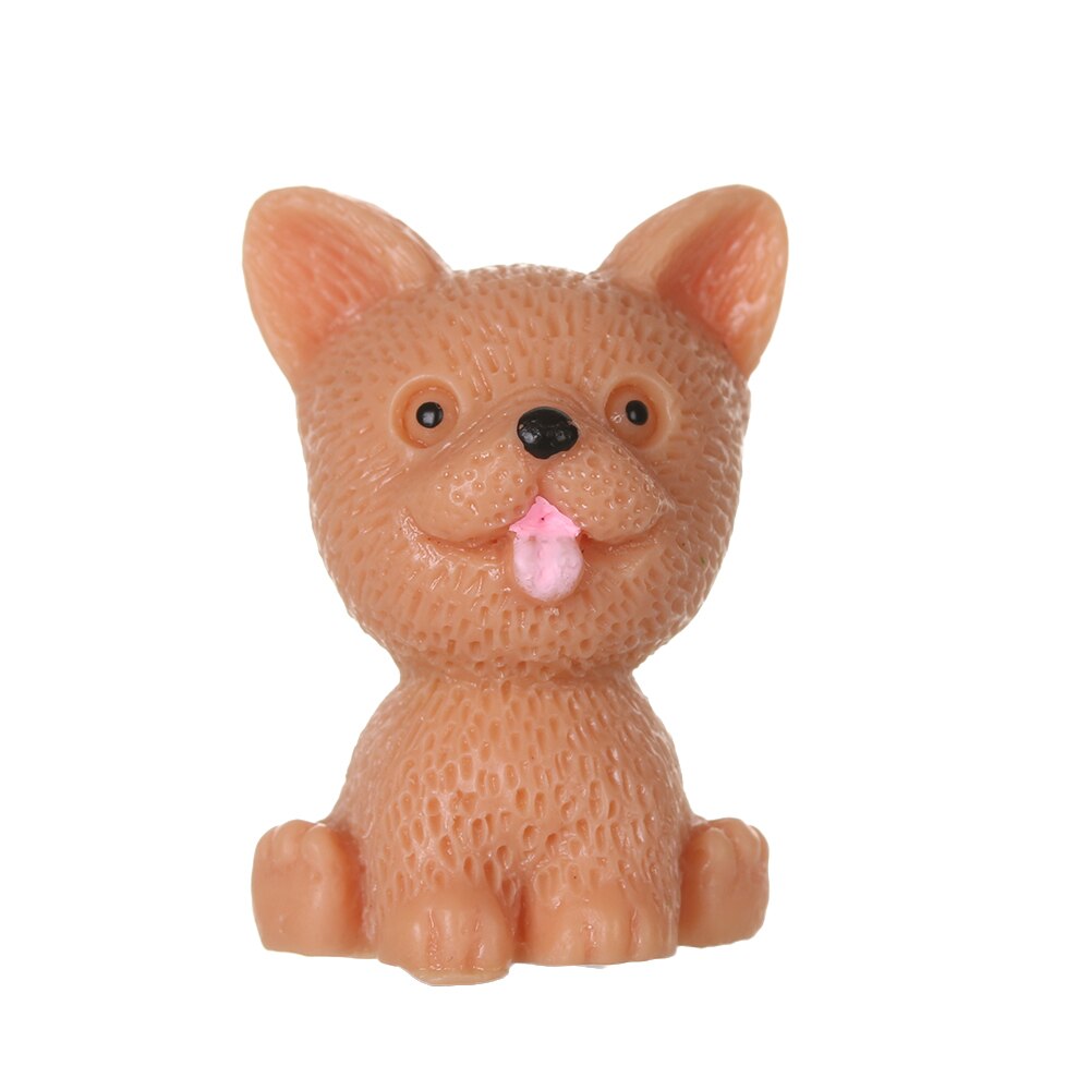 Dollhouse Decoration Fairy Garden Puppy Figurines Cute Teddy Mini Cartoon Dogs Toy Resin Miniature Animal For Children Toys: 16