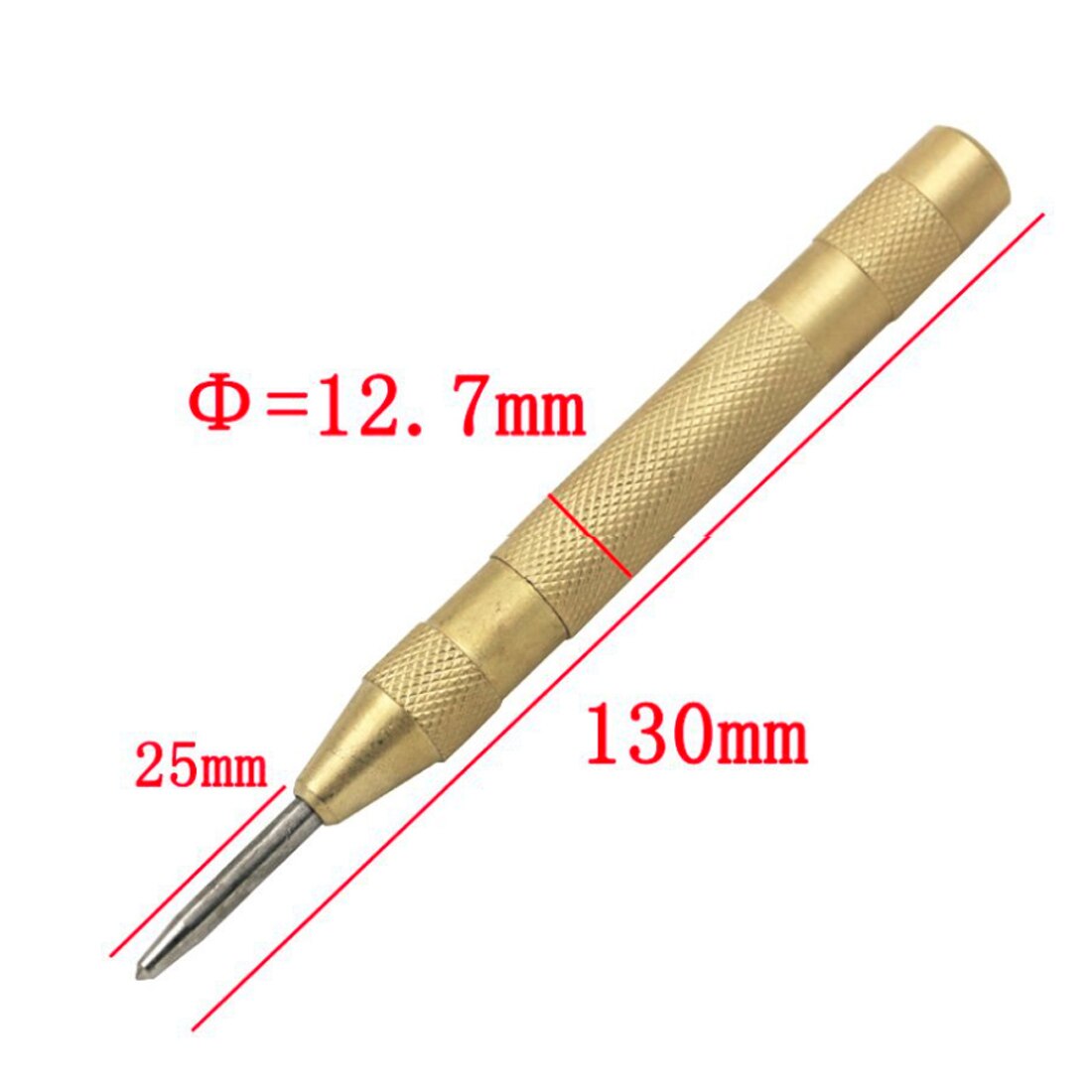 5'' Automatic Punching Metal Drills Electric Tools Center Punch Drill Bit Core Automatic Center Punch Woodworking Tools Marker