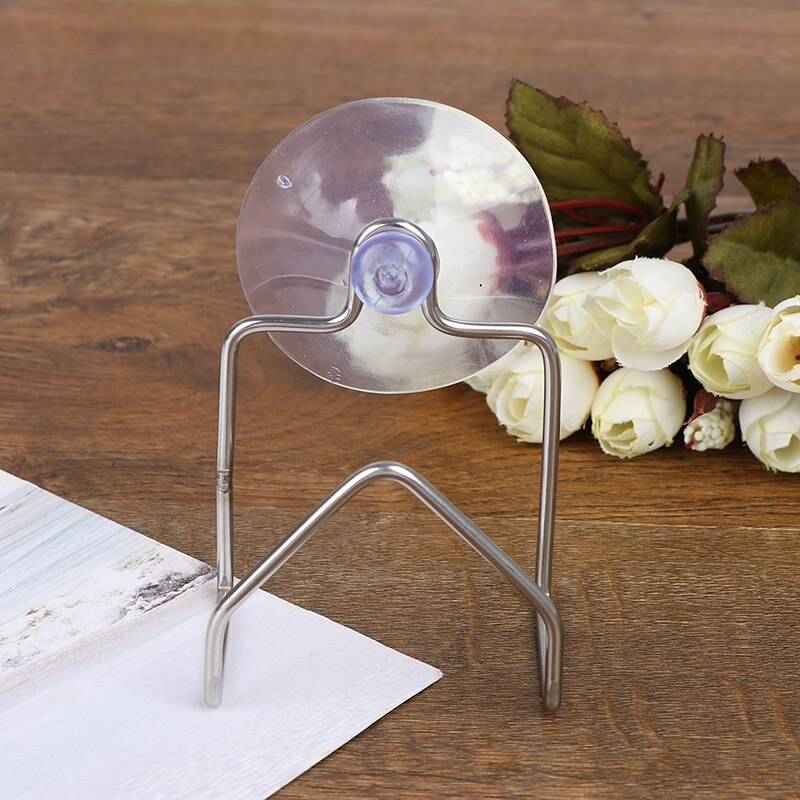 Roestvrijstalen afdruiprek, sponzenrek, afdruiprek, keukenaccessoires, organizer, zuignap, gootsteenrek, opbergruimte, keukenbenodigdheden