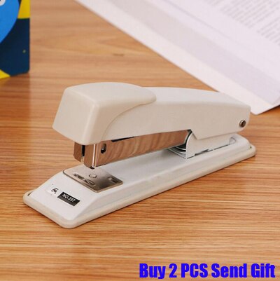 Classic Big Size Standard 24/6 Metal Stapler Good Office Brand Stapler Liujin 0207: White