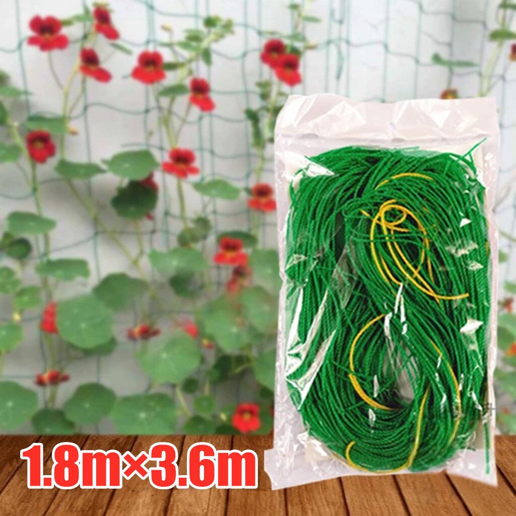 2 sztuk siatka wsparcie sieci owoce warzywa sztuczne kwiaty rośliny siatka wspinaczkowa ogród ogórek pled siatki wsparcie wzrost roślin