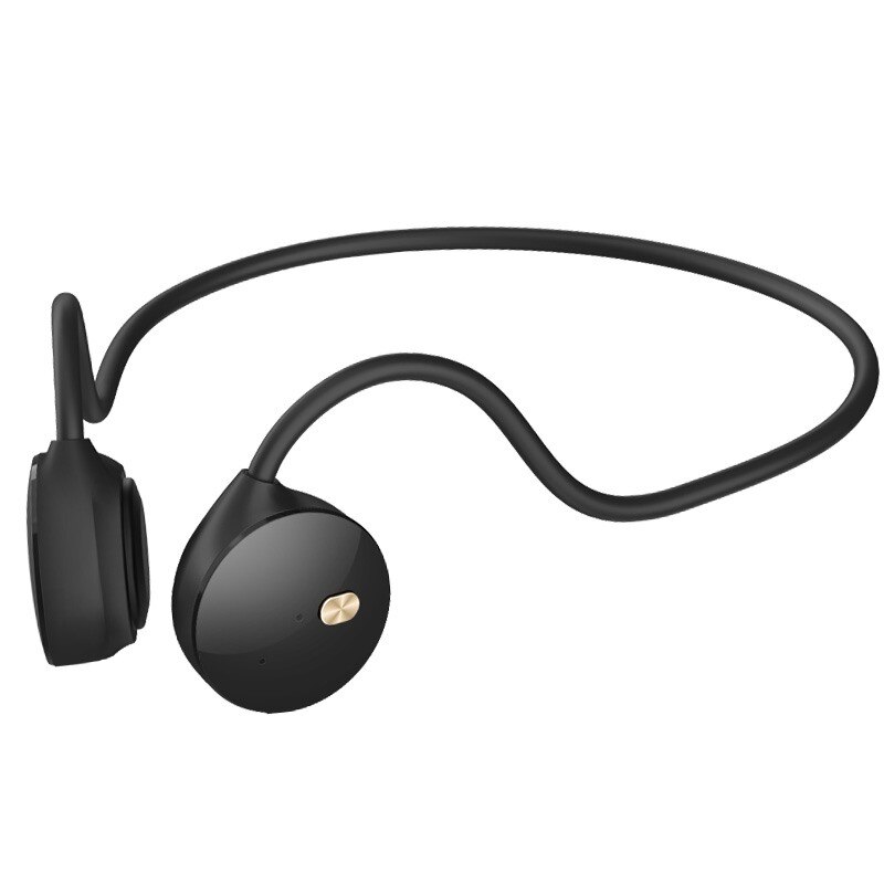 ddj R18 True Bone Conduction Headset Wireless Bluetooth Headphones Sports Waterproof Earphone Noise Cancelling with Microphone: Default Title