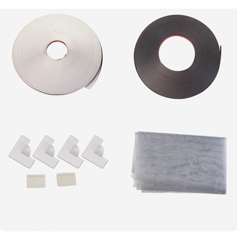 DIY Magnetyczna Siatka na Okna Antykomarowa Samoprzylepna Kurtyna Moskitiera Przeciw Owadom Tiul Powietrzny Niewidoczna robić Okien