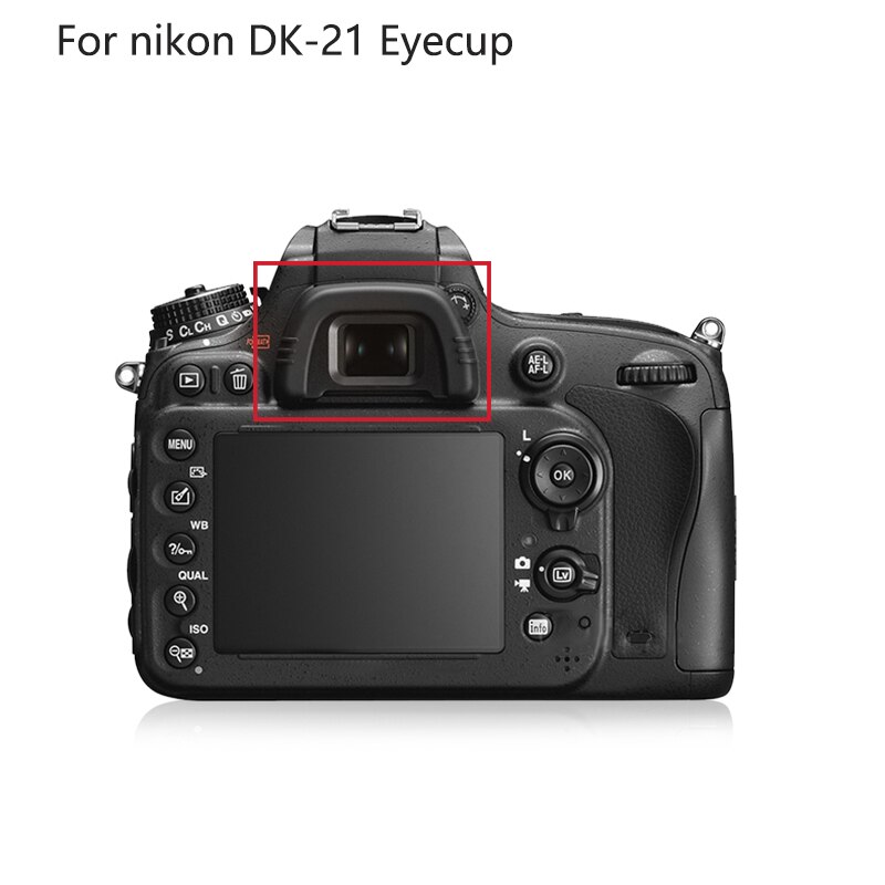 Accessoires de remplacement, oculaire, pour Nikon DK-21, D7000, D600, D610, D90, D200, D80, D750, D70s, D70,