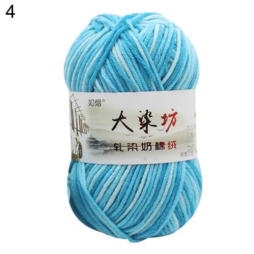95m Cotton Knitting Yarn Crochet Yarn For Knitting Wool Yarn Warm For Kids Hand Knitted Yarn for Blanket Sweater: 04