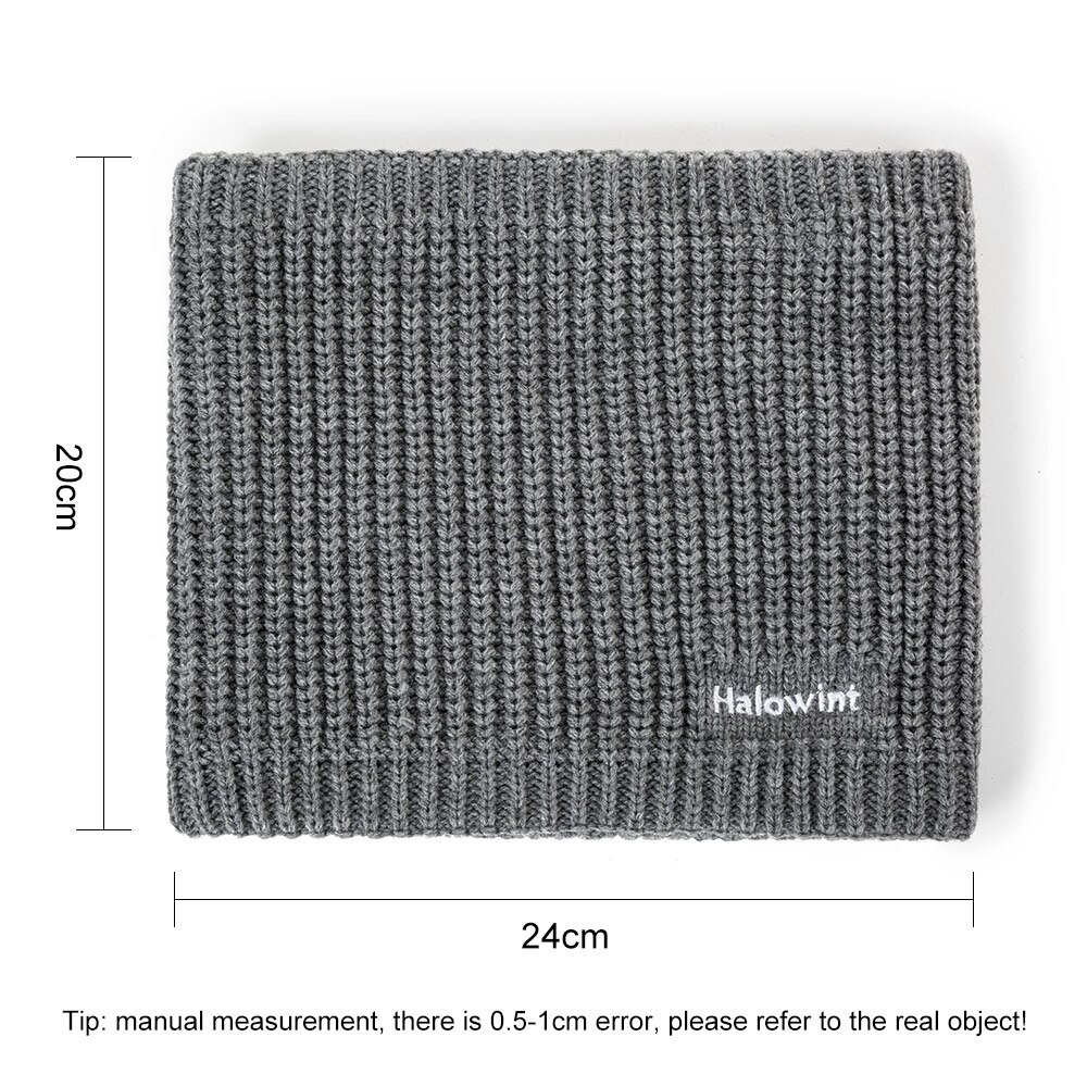 unisex vinter skjerf menn kvinner varme strikkede ringe skjerf tykk elastisk strikk lyddempere låve hals varmere takrenne jente skjerf krage