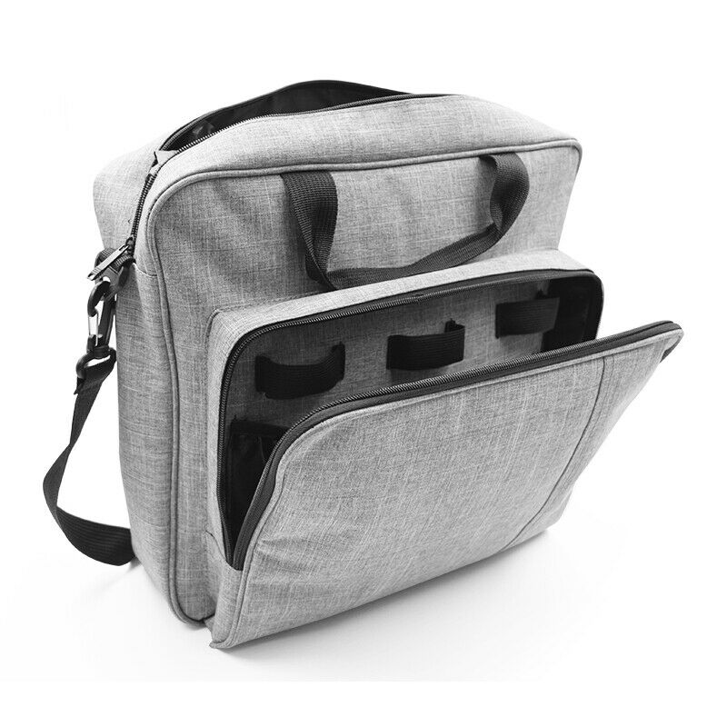 Nyeste opbevaringstaske bæretaske beskyttende skuldertaske håndtaske til playstation 4 -  grå: Default Title