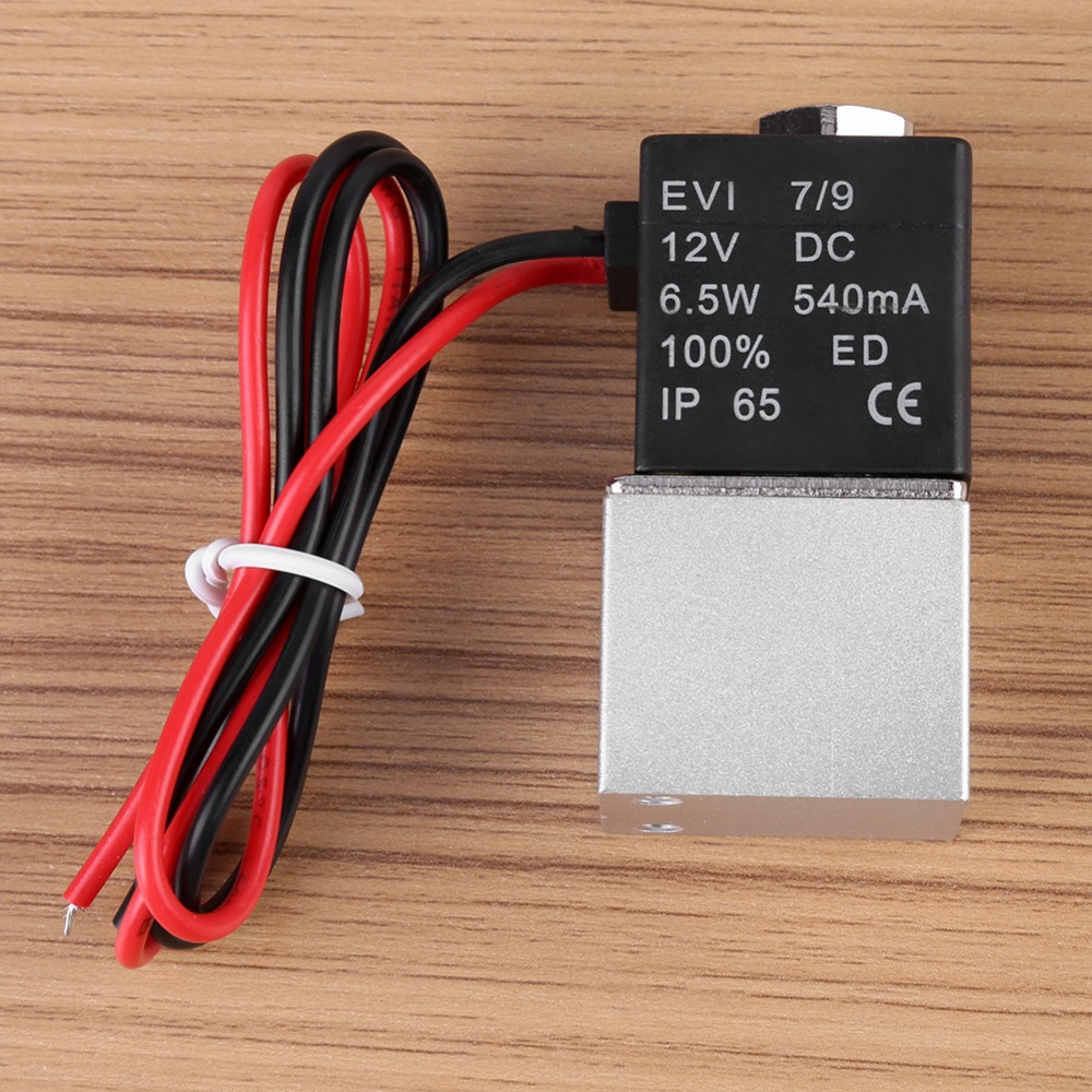 Walfront elektrisk magnetventil  dc 12v olje luft gass pneumatisk ventil vannkontroll avledningsenhet 2- veis elektromagnetisk ventil