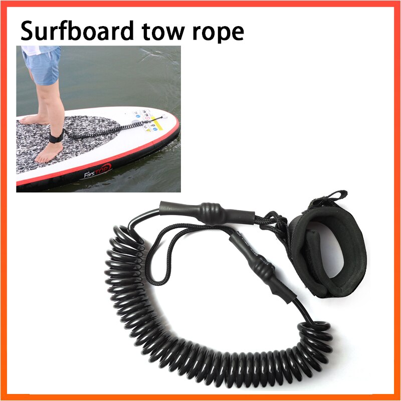 10FT Surfboard Leash Surfen Stand Up Paddle Board Leash Krulsnoer Sup Voor Alle Soorten Surfplanken