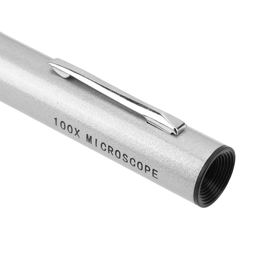 Mini Pen Vergrootglas 100X Led Sieraden Loep Micro... – Grandado