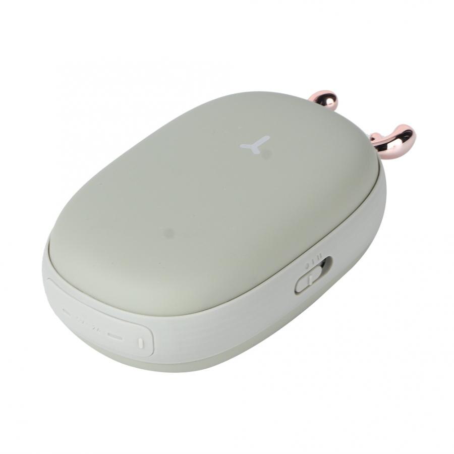 2 in 1 mini draagbare usb-oplaadbare dubbelzijdige thermostatische handwarmer mobiele powerbank verwarming calefactor