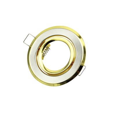 2pcs/lot Round Recessed LED Ceiling Light Adjustable Frame MR16 GU10 Bulb