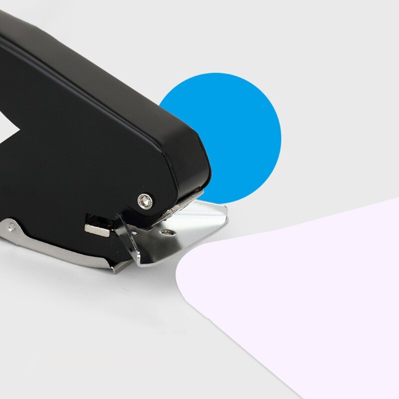 Metal 5mm R5 Round Hole Punch ID Business Credit Card Photo Paper Rounder Puncher Plier Cutter Tools