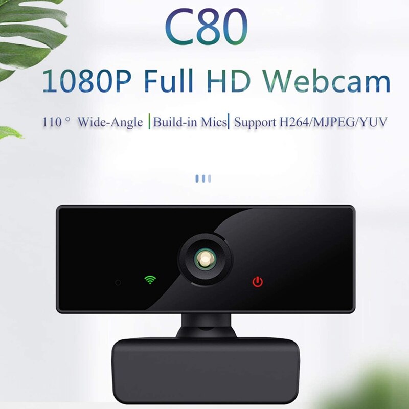 Webcam pieno HD 1080P Webcam con Microfono Riduzione Del Rumore Widesn USB Del computer Della Macchina Fotografica per il computer Portatile Del PC Mac