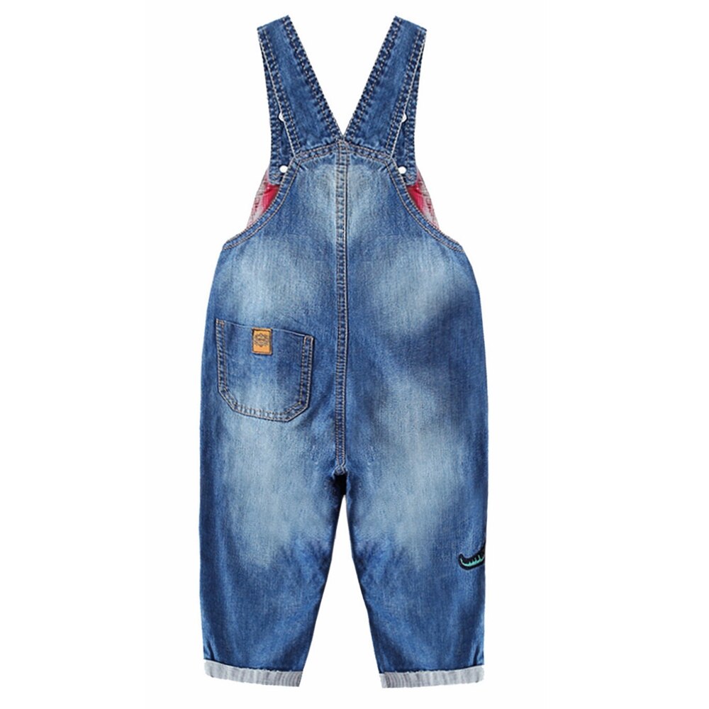 Chumhey 0-3T Baby Meisjes Overalls Borduurwerk Zachte Katoenen Denim Peuter Bib Jarretel Jeans Broek Kinderkleding Bebe kleding