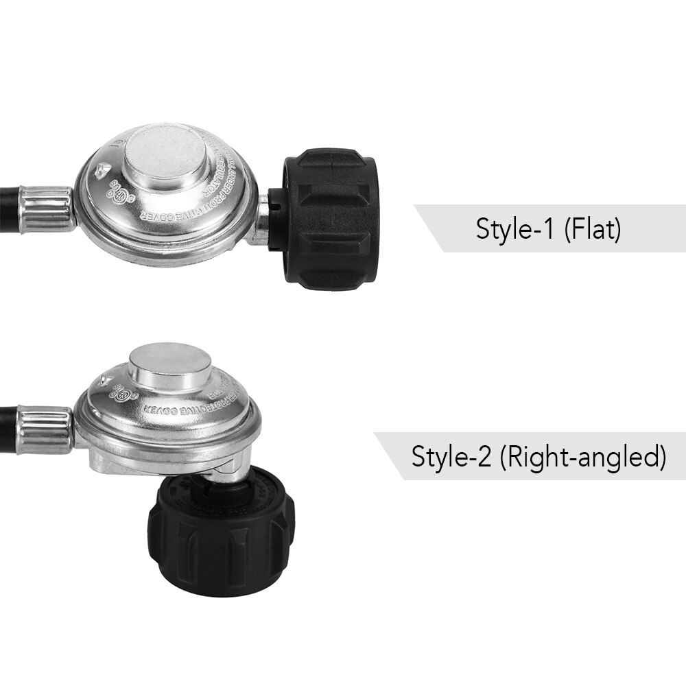 Polegada Mangueira De Gás Propano Regulador 24 QCC1/Tipo-1 GPL Mangueira com 3/8 ''Feminino Flare Porca para A Maioria grelhador a gás Aquecedor Fire Pit Tabela