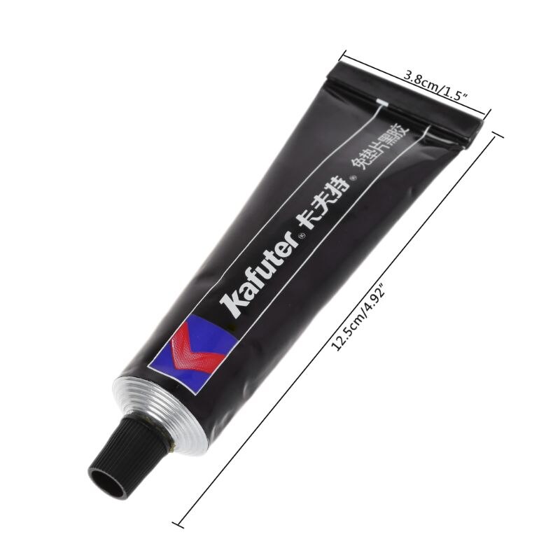 Colle de réparation étanche en Silicone noir, joint sans joint, pour voiture et moto, K-586