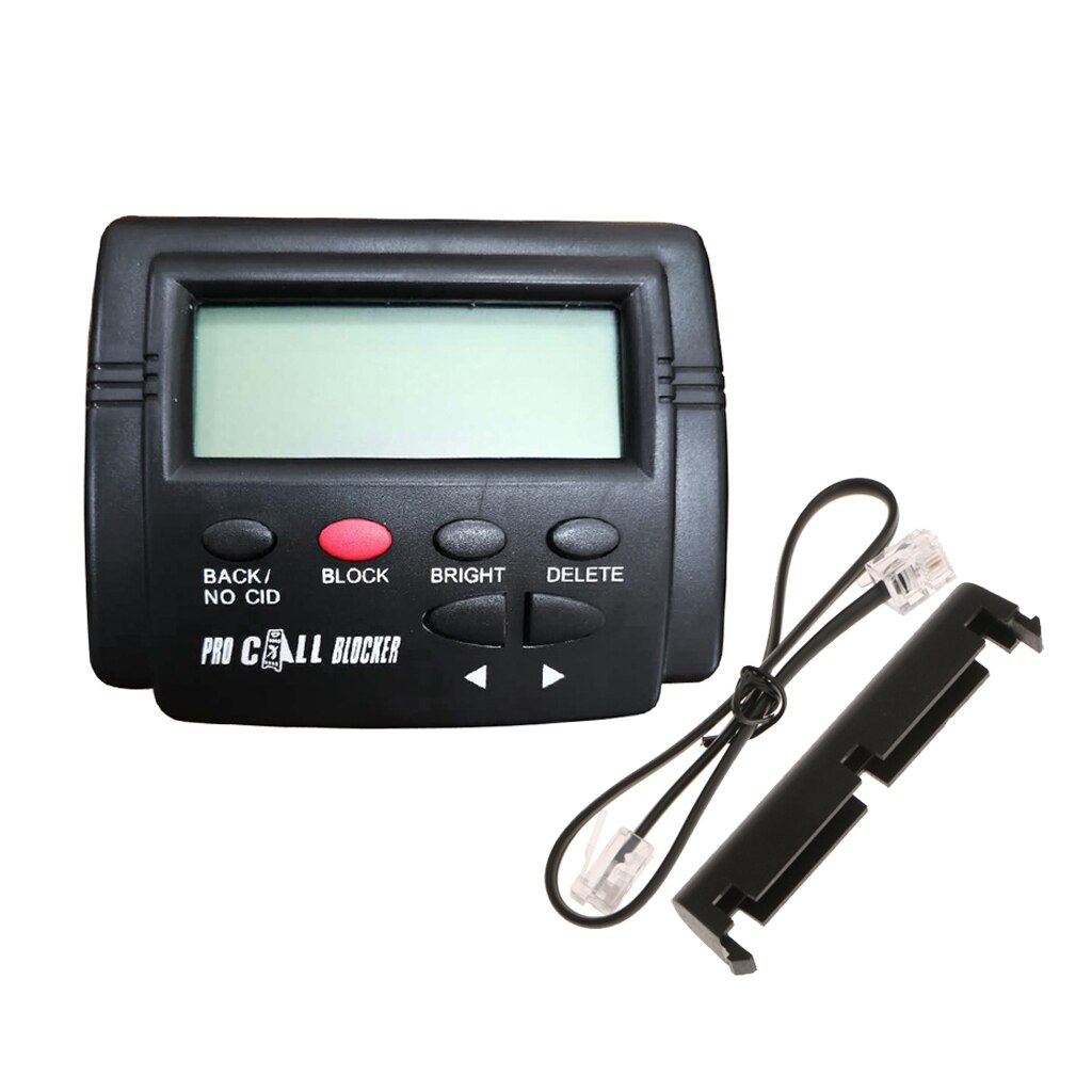 Call Blocker for Home Landline Telephones, One Touch Phone Blocking Function