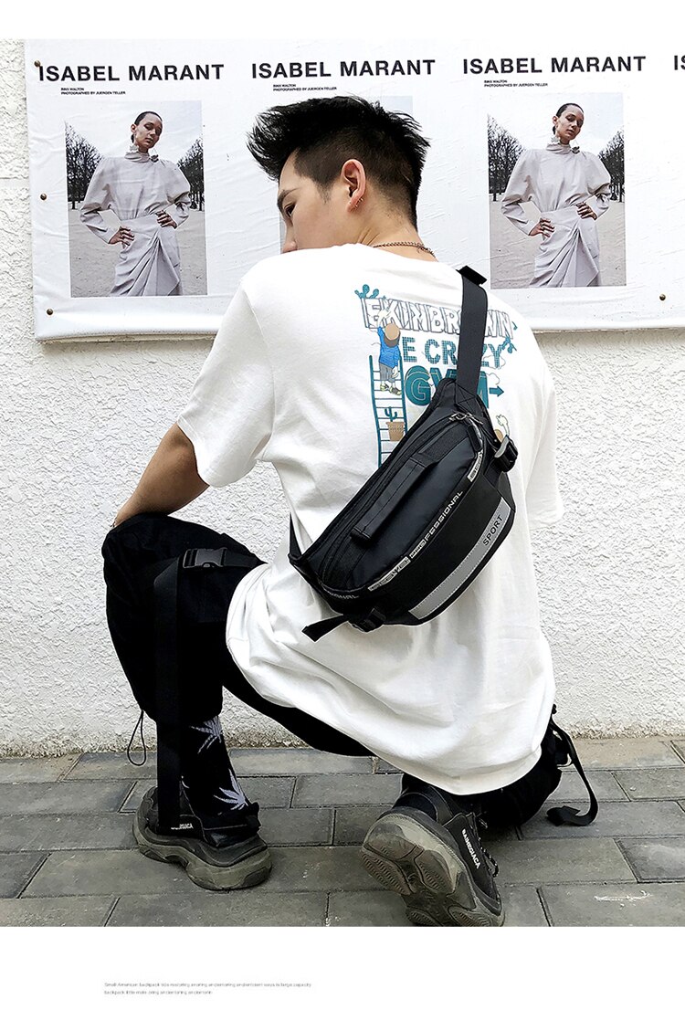 Heren usb-oplaadbare nylon crossbody tas heren anti-diefstal borsttas zomer korte reis koerierstas waterafstotende schoudertas