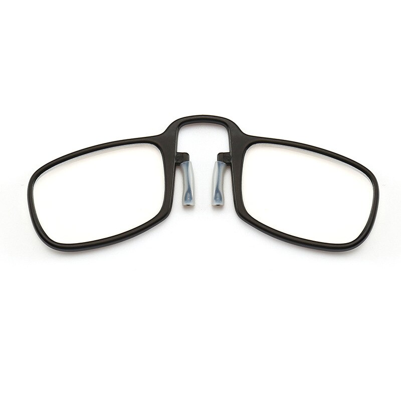 Clip gafas De lectura hombres mujeres Mini ultraligero SOS cartera óptica más antigua con caja Oculos De Grau plegable Glasse: +200 / 2