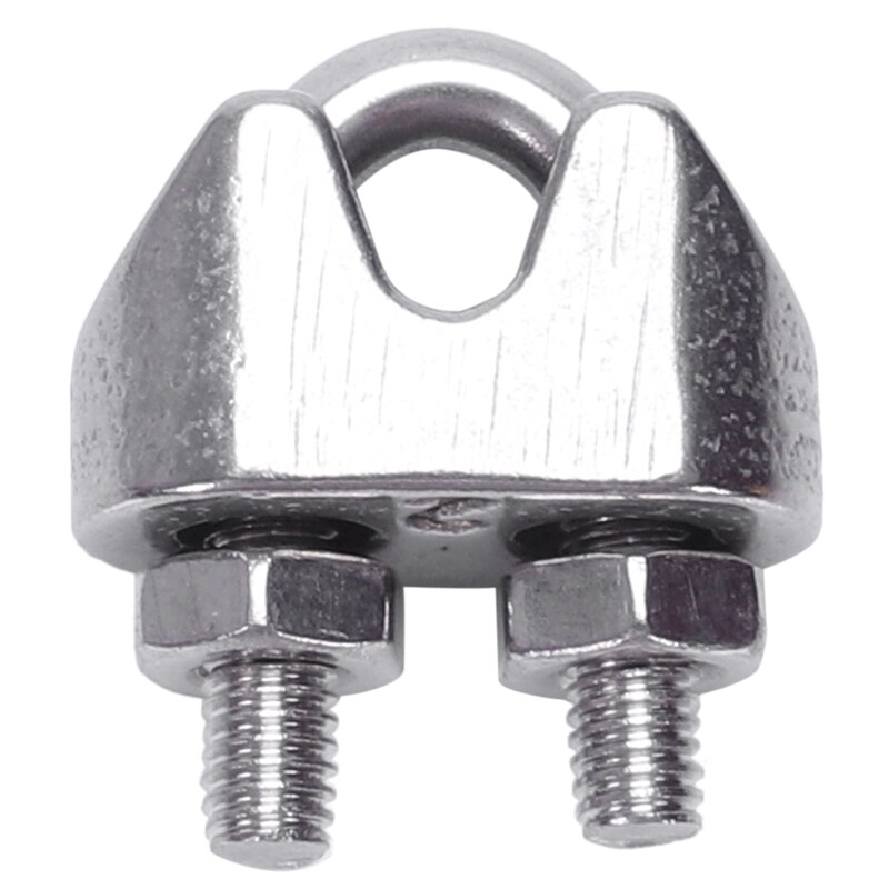 22 st rostfritt stål vajer kabel klämma fästelement vajer kabel rep grepp klämmor bromsok , 12 st 2mm & 10 st m