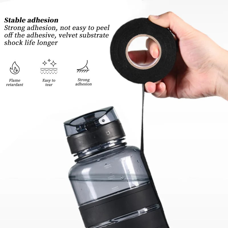 Elektrische Isolatietape Hittebestendige Harnas Tape 9/15/50MM Auto Kabelboom Kabelboom Bescherming Waterdichte Tape