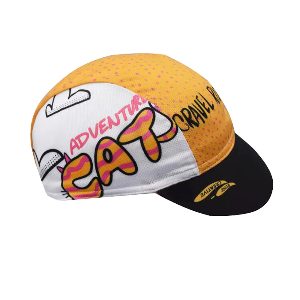 Cartoon Cat Cycling Cap Grappige Racefiets Muts Mooie Dieren Fiets Hoofddeksels Zonnescherm Ademend Mtb Mannen En Vrouwen Gorra Ciclismo