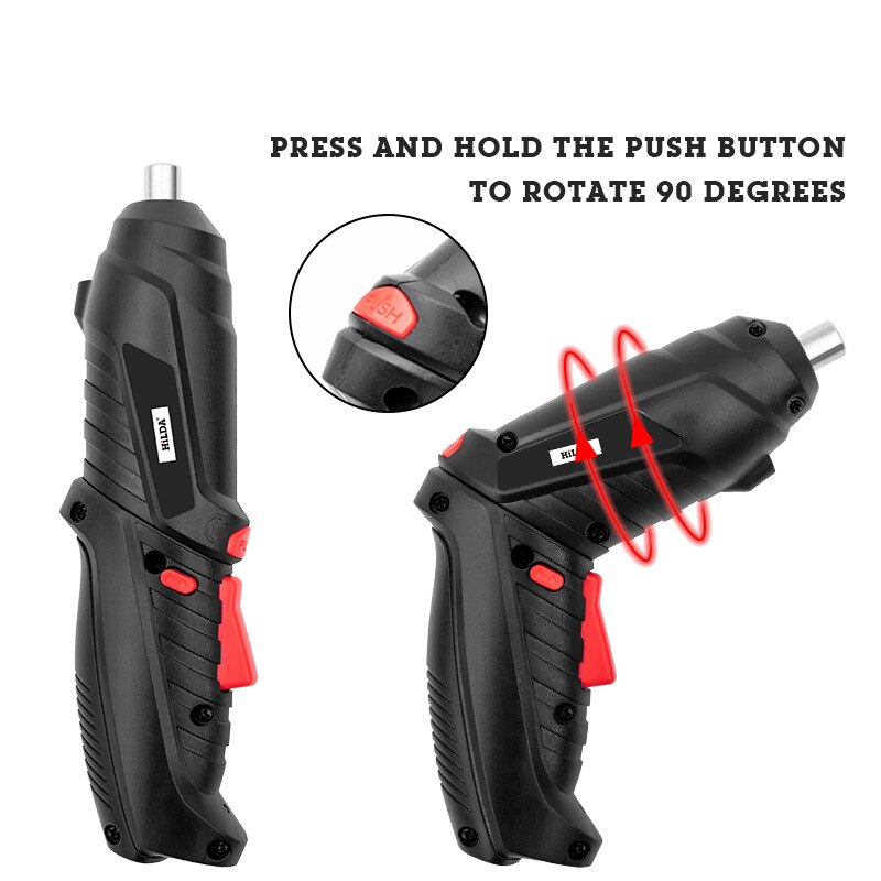 Electric Screwdriver Mini Screwdriver Set Electric Power Tool 3.6V Lithium Rechargeable Drill Electric Screwdriver Cordless