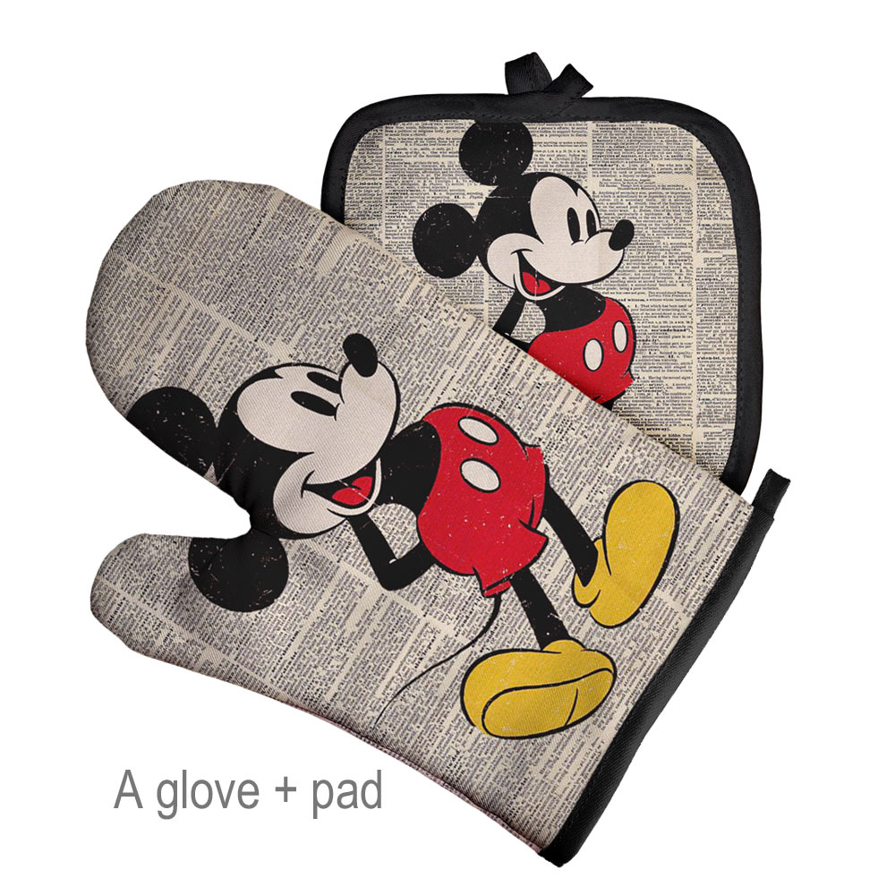 Bageisoleringshandsker til grill eller køkken mikroovn handske grydelap polyester ovnhandsker og grydelapper pad: No5