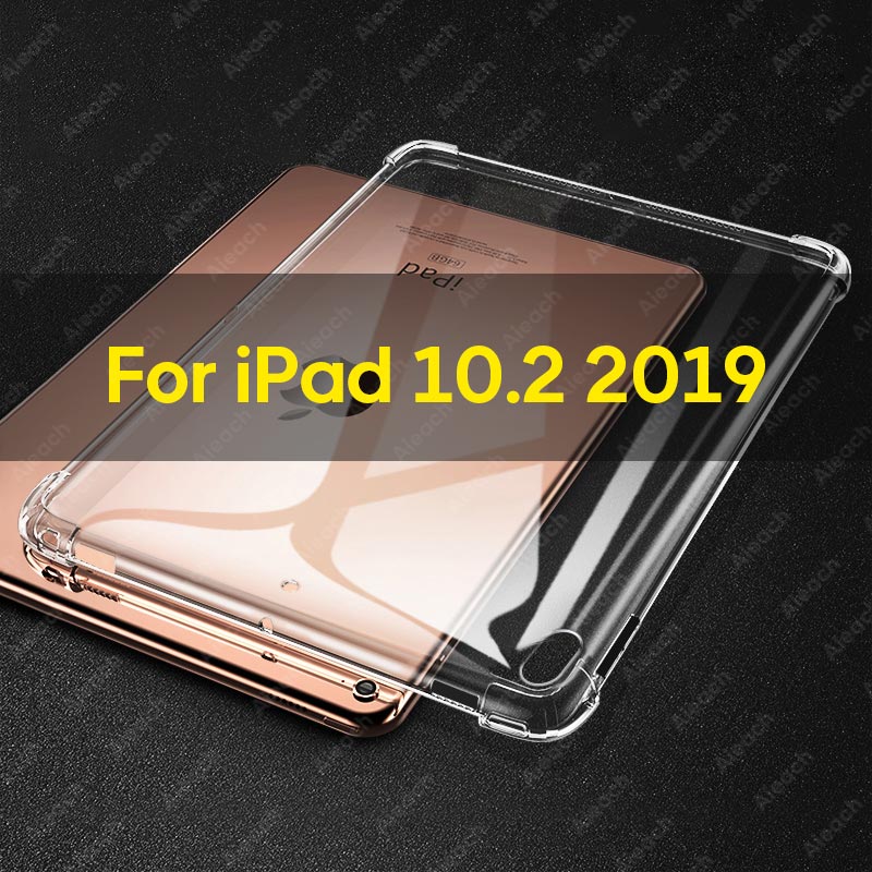 Silicone Shockproof Case For iPad Pro 11 12.9 10.5 9.7 5th 6th 10.2 7th generation Case For iPad 2 3 4 Air 3 2 1 Mini 4 5: For iPad 10.2