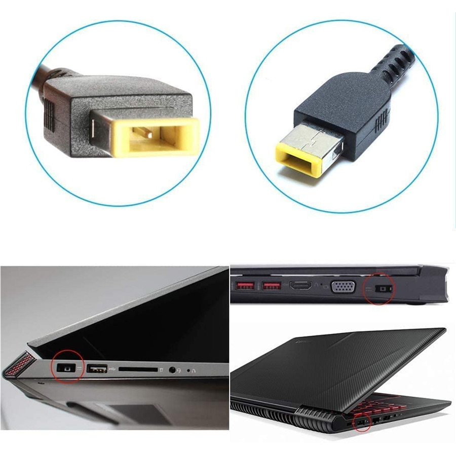 Lenovo Laptop Power Supply Charger 65W USB 20V 3.25A for Lenovo Ideapad Flex 2 Flex 3 Yoga 11 11S Lenovo Thinkpad